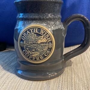 Deneen Pottery Death Wish Coffee Co mug